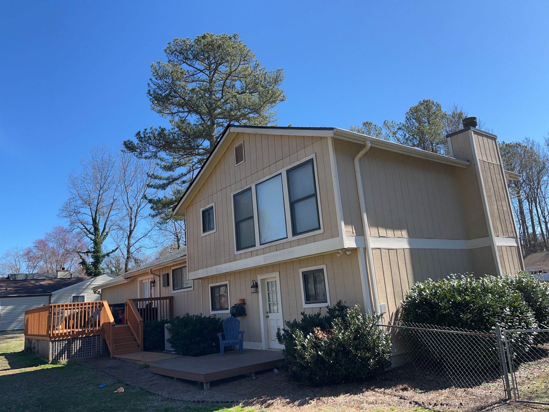 Marietta, GA Rotten Wood Replacement, Exterior Paint, and Deck Stain  by Nelson Exteriors 