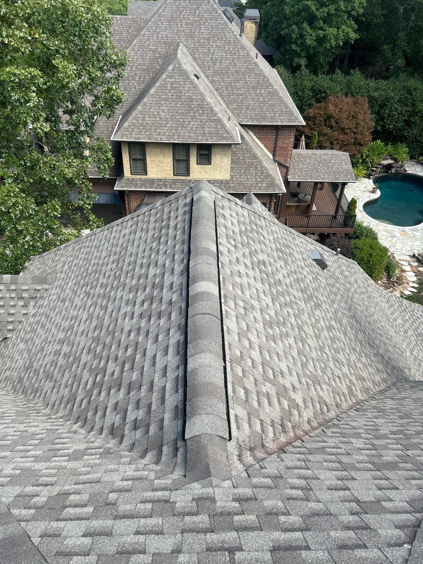 Shingle Replacement in Vestavia (Weatherwood) by The Roofing Dudes