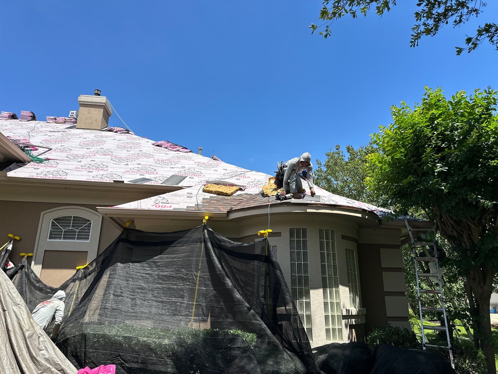 Project in Montgomery by Motion Roofing