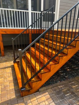 Weathered Deck using Wood Sealant