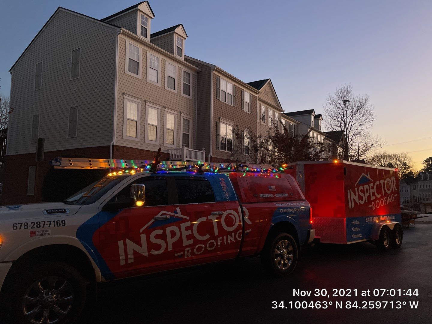 Residential Roofing Installation using Owens Corning by Inspector Roofing and Restoration