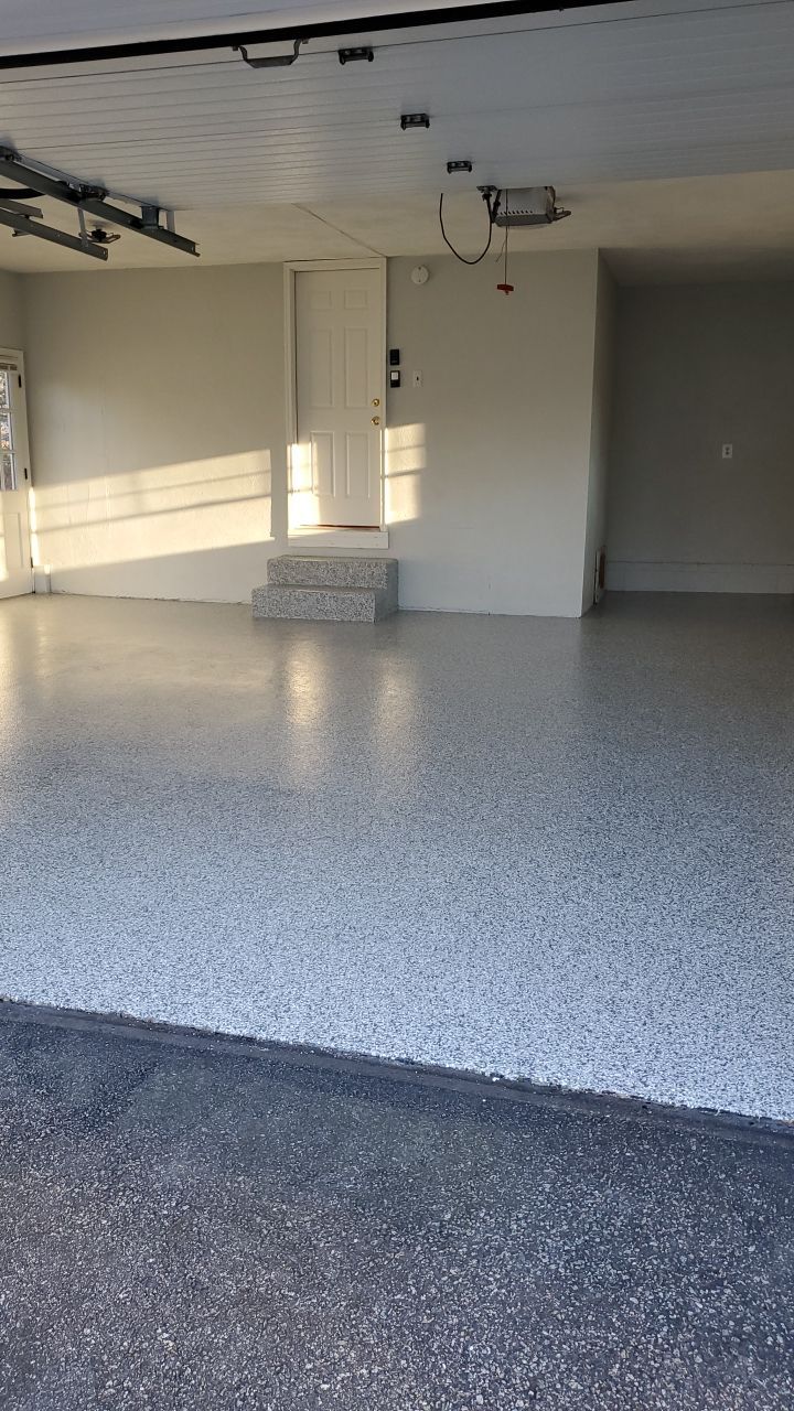 Slatestone 2-Car Garage by Spectrum Painting, LLC