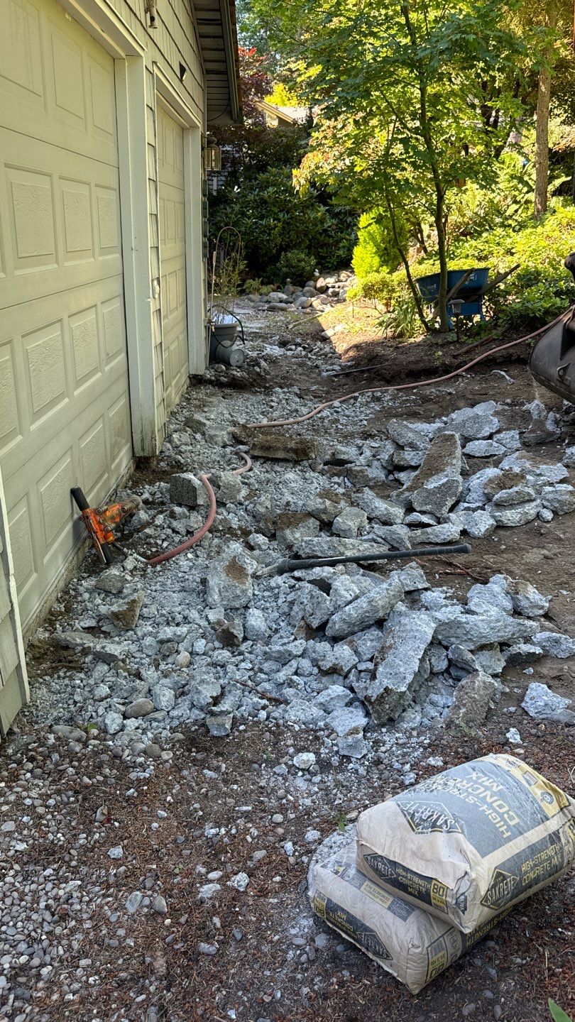 Kate | Concrete Driveway & Walkway by Jireh Asphalt & Concrete Inc 