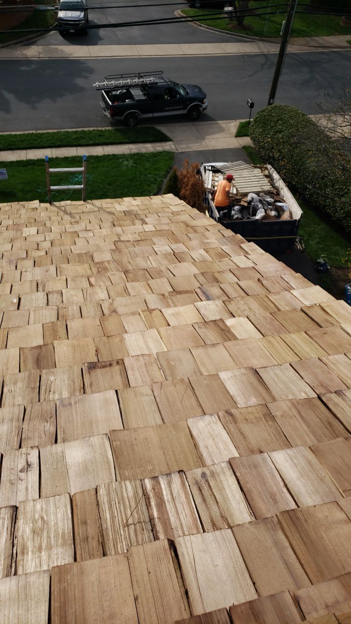 McLean Cedar Shake Roofing Project  by RM Banning, Inc.