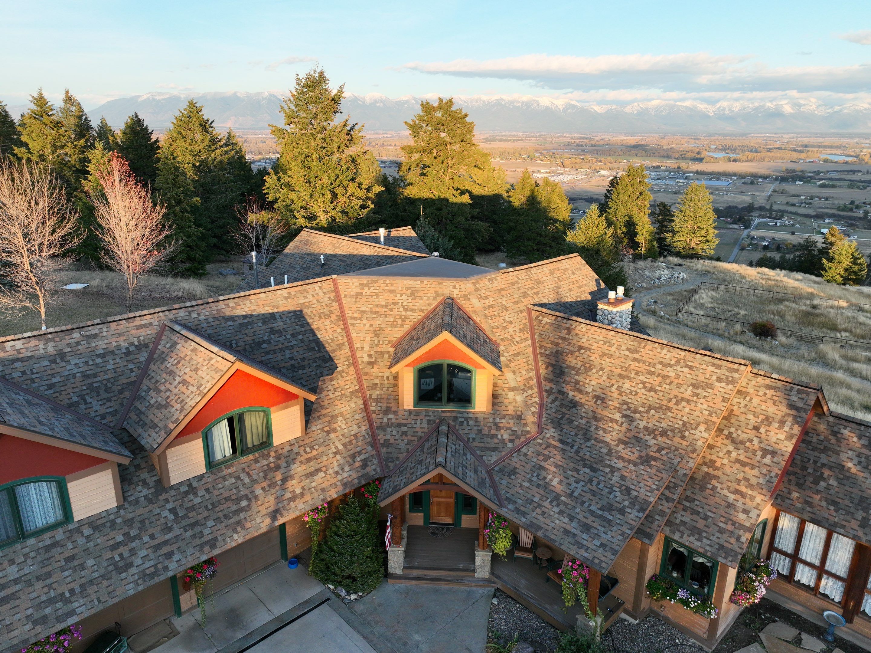 Owens Corning TruDefinition Duration - Aged Copper by Montana Roofing Solutions