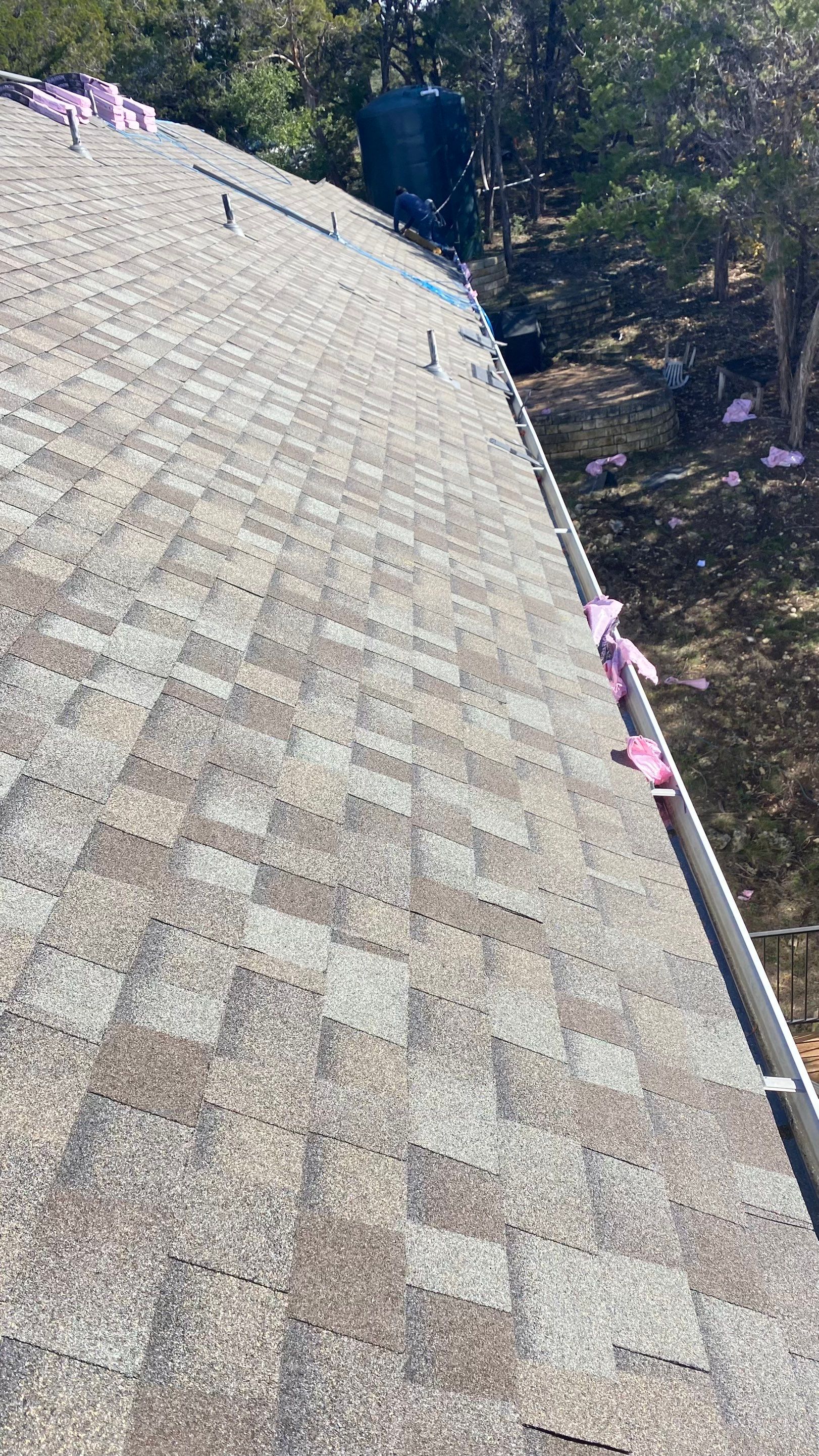 Residential Roof Replacement using Owens Corning 30 year Architectural Shingles by Premier Roofing and Contracting