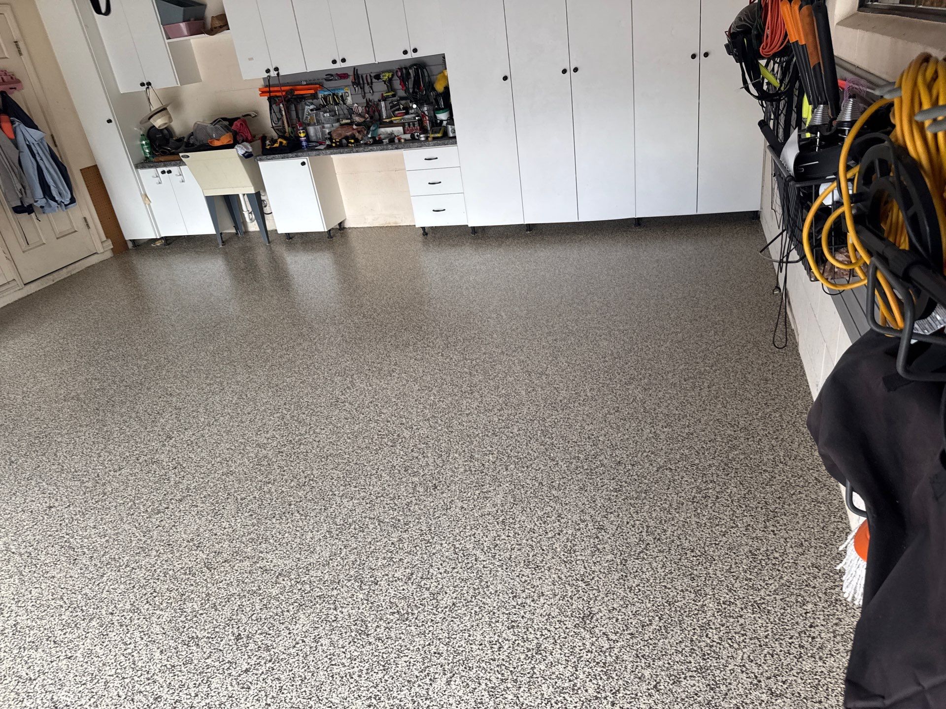 Garage Project in Gainesville, FL in Cordwood by Cross Creek Concrete Coatings