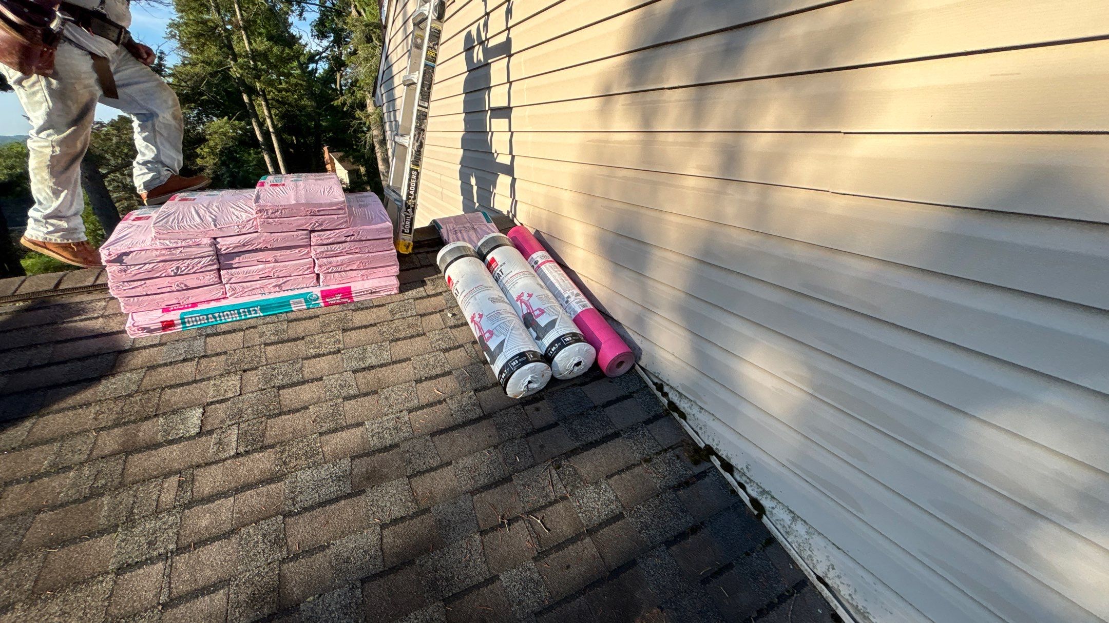 Roof Replacement using Owens Corning Onyx Black by 180 Contractors