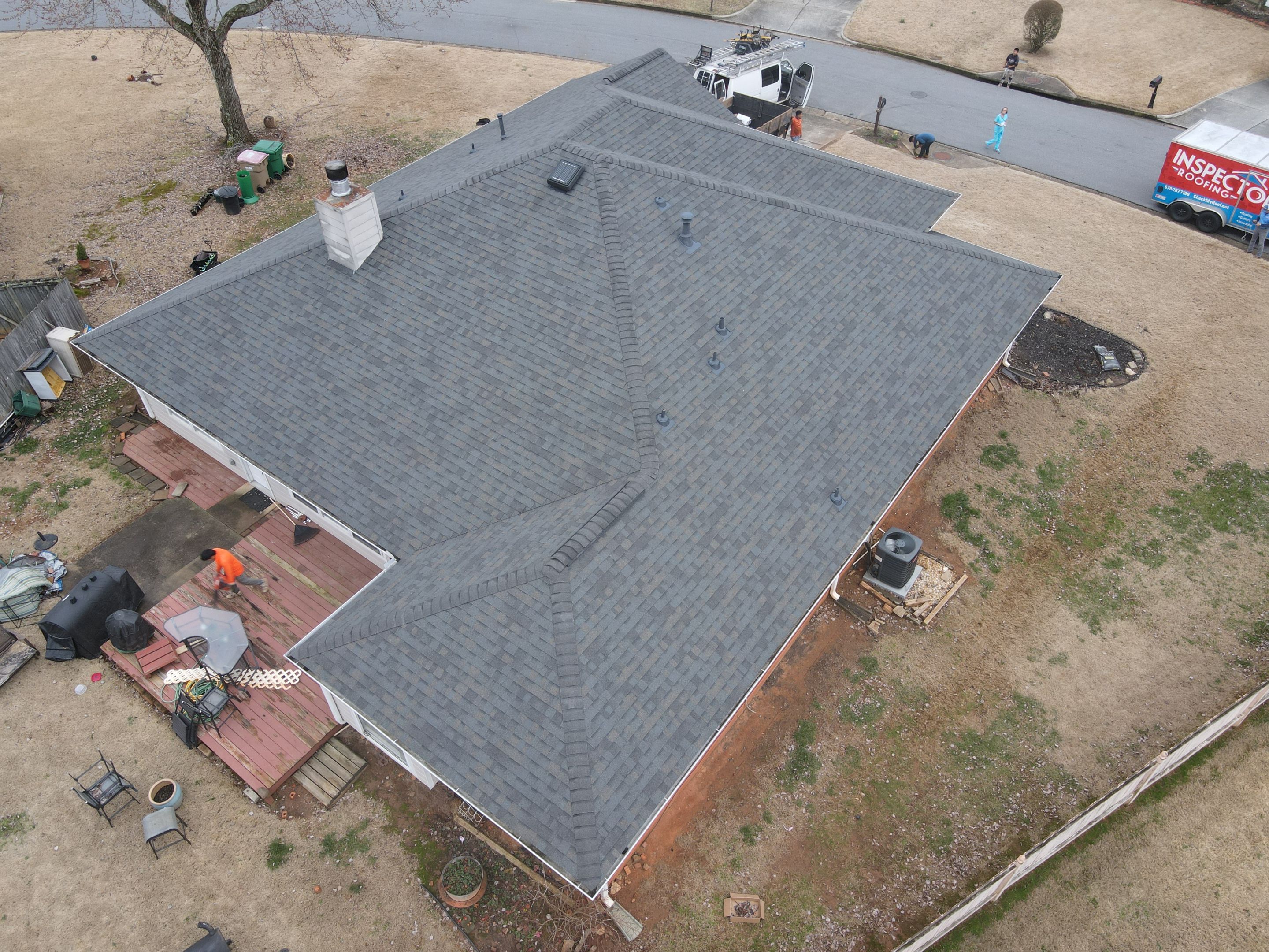 Residential Roofing Installation using Owens Corning by Inspector Roofing and Restoration