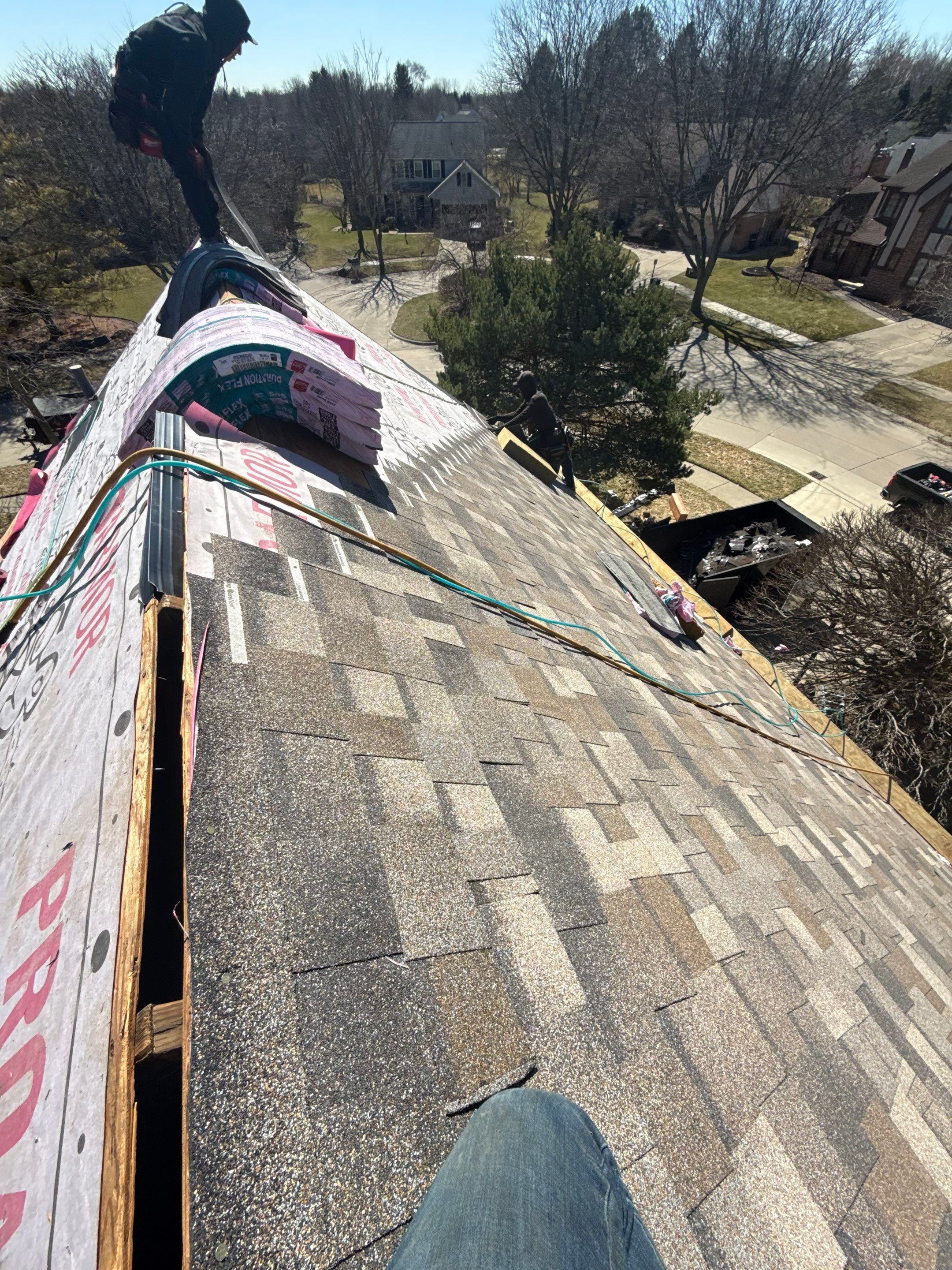 Roof Replacement using Owens Corning by 180 Contractors