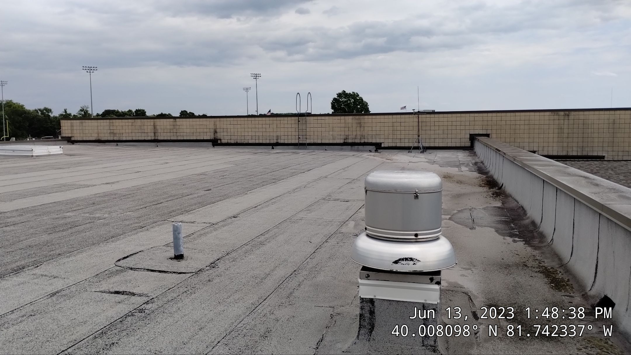 East Muskingum Middle School Roof by Gold Star Roofing LLC 