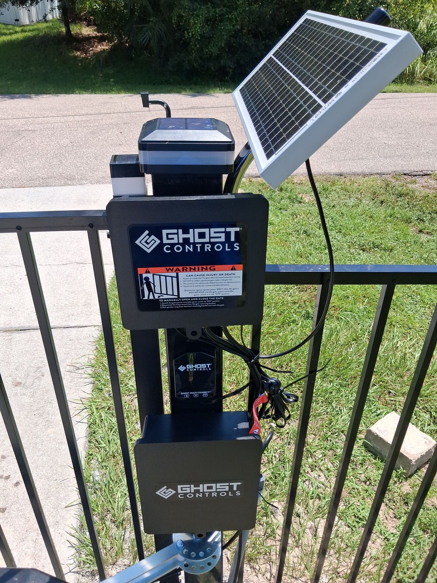 Automatic Dual Gate System in North Port by True Fence LLC