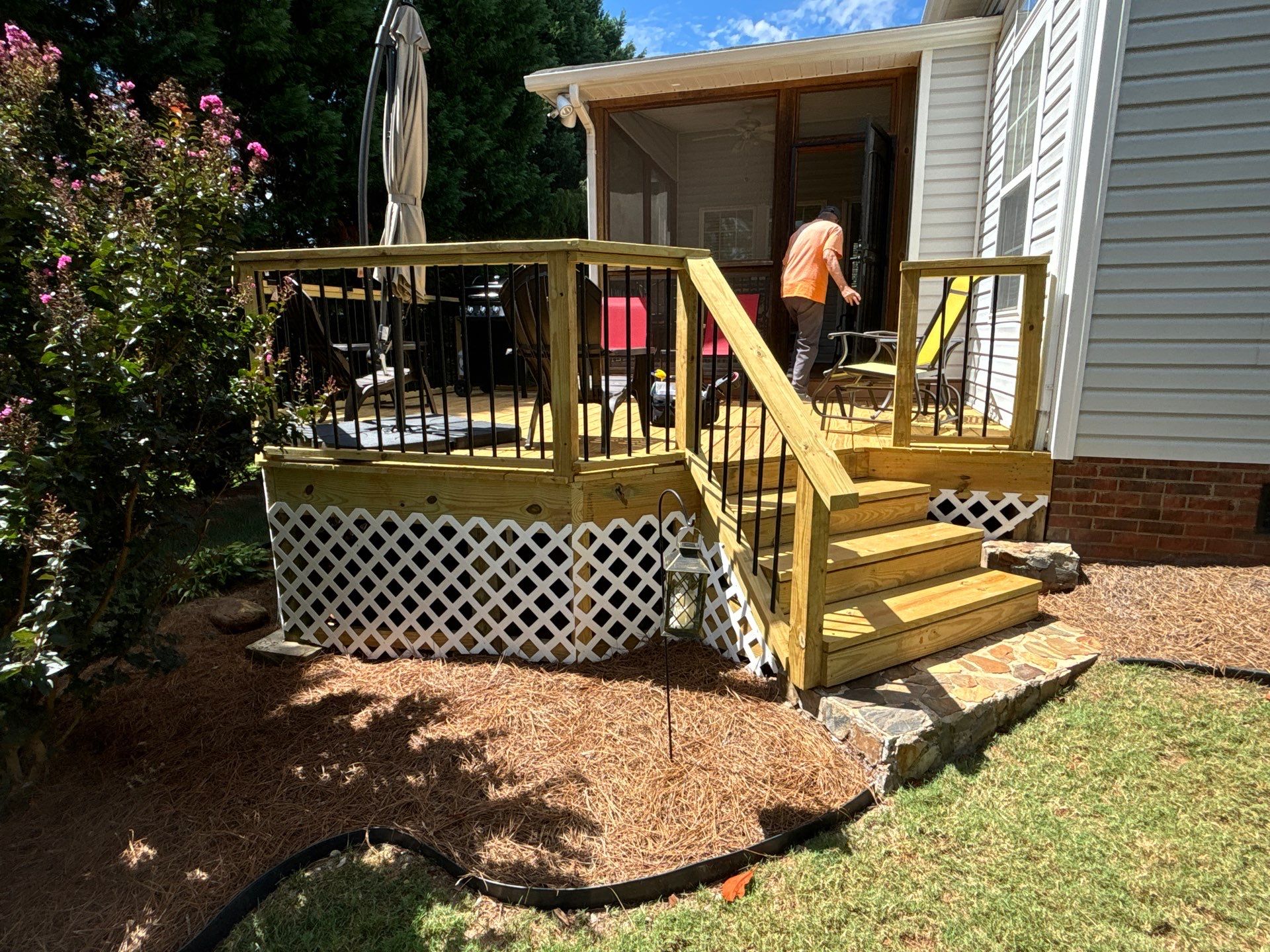 New and Weathered Deck using Wood Sealant by DuraSeal