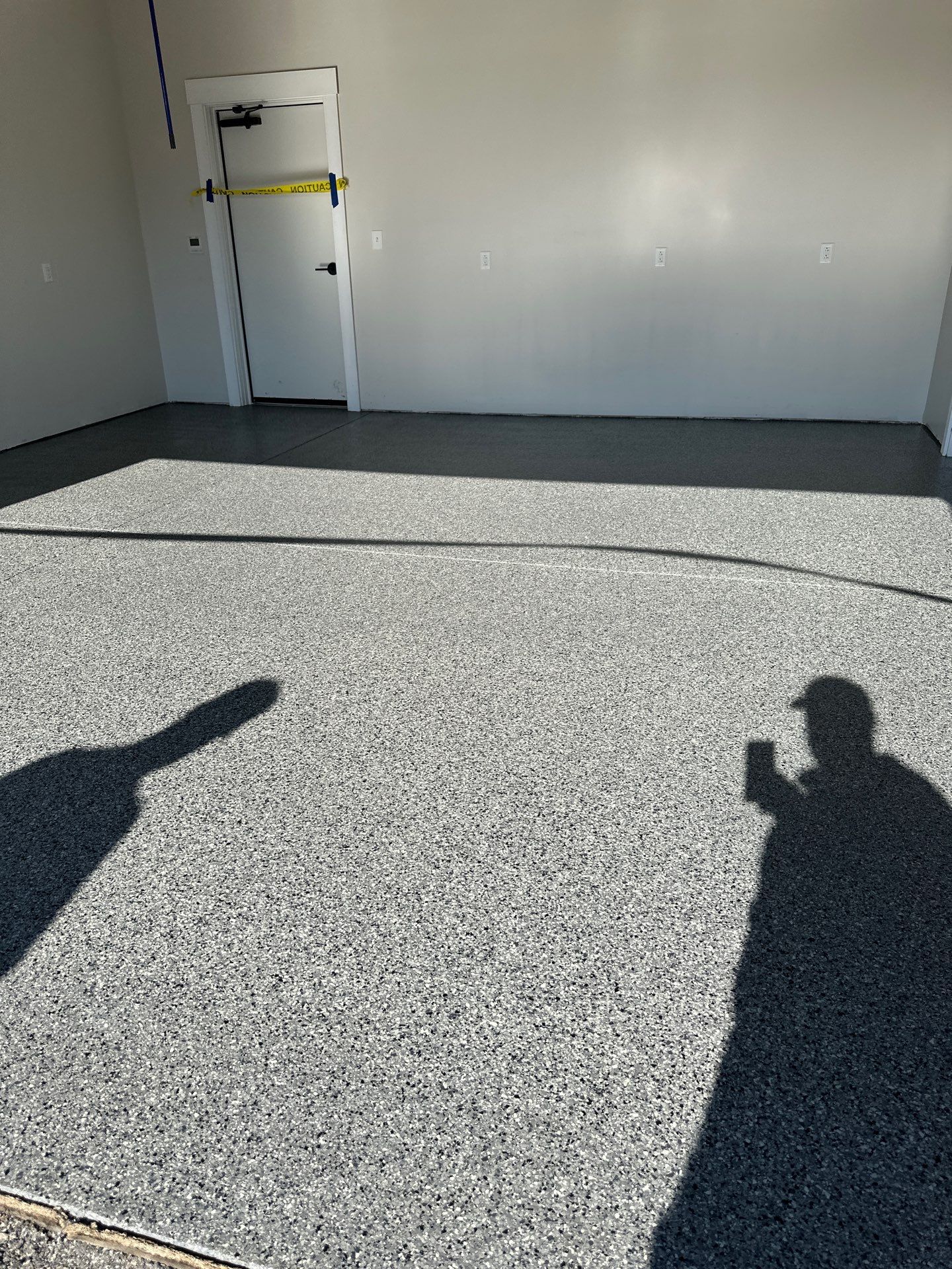 Garage Floor Coating using Nightfall by My Garage Floor Guys