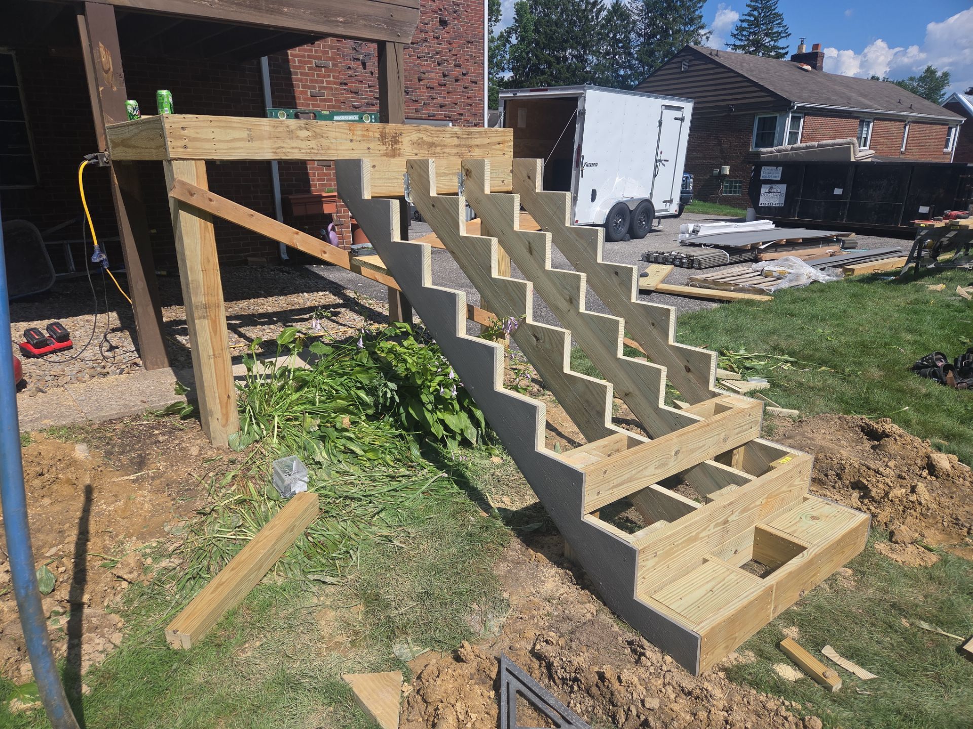 Re-deck  by Cousins Roofing Siding & Decks