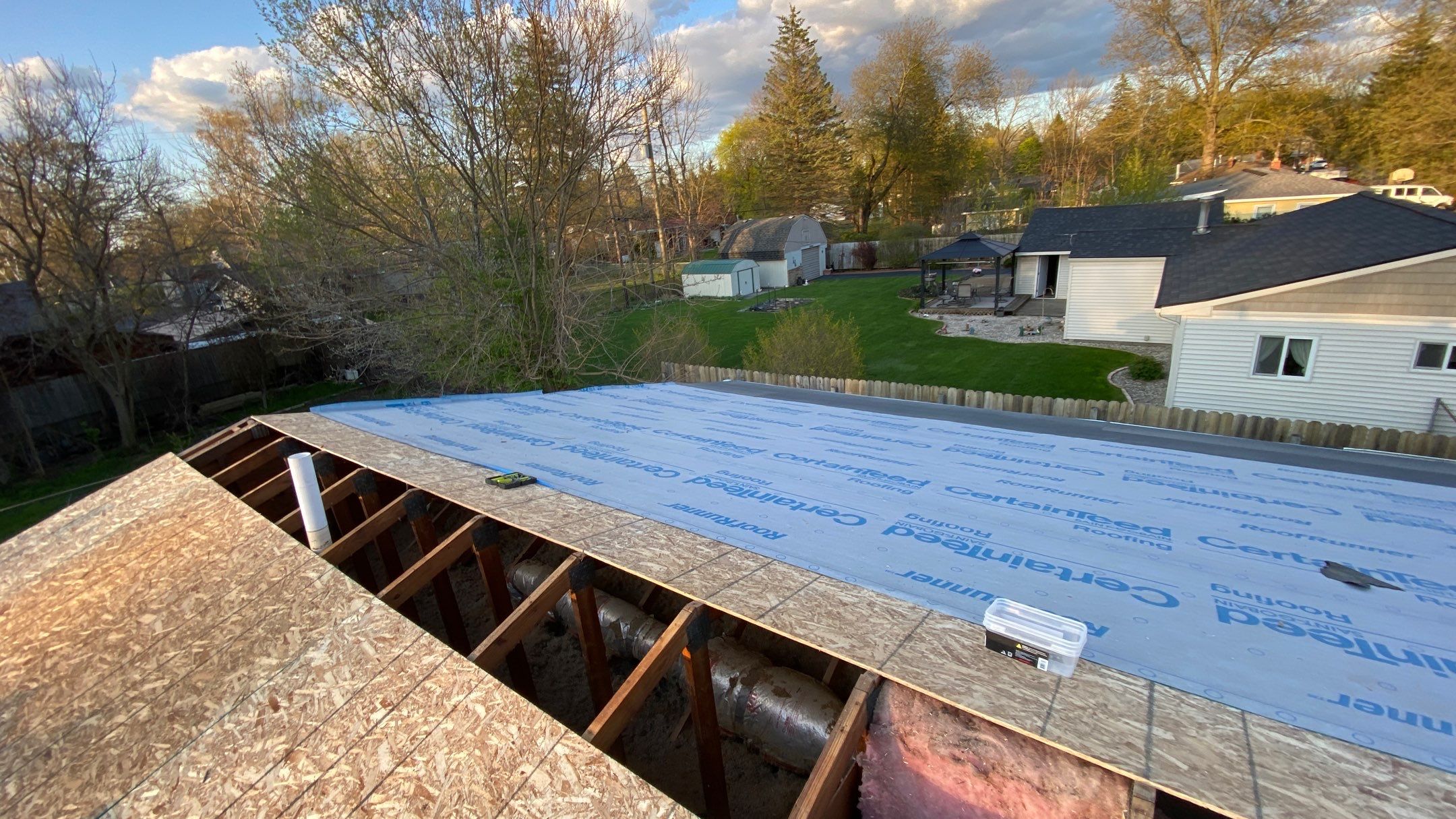 Roof Replacement using CertainTeed Landmark by 180 Contractors