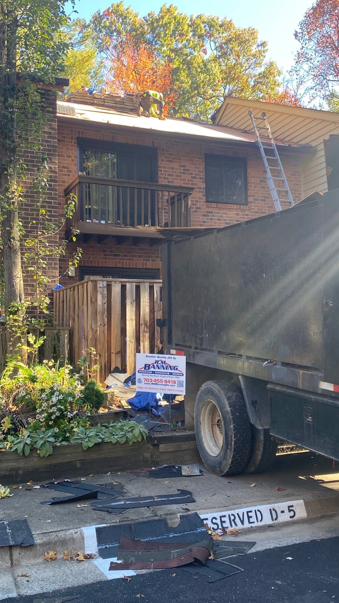 Reston: Residential Roof Replacement with CertainTeed Landmark Pro Designer Shingles in Max Def Red Oak by RM Banning, Inc.