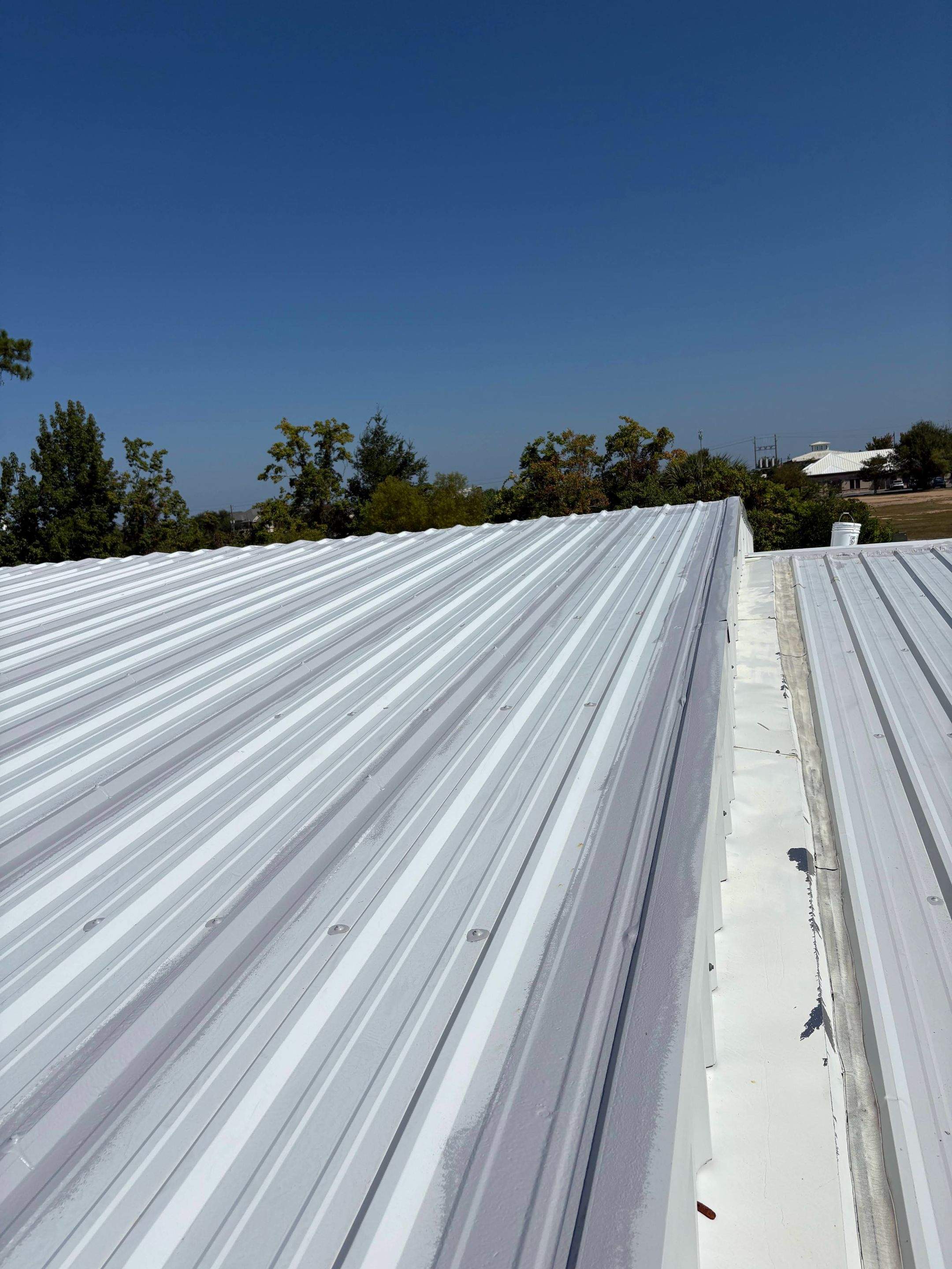 10,500 Sq Ft - Metal Roof in Panama City by Southern Roof Solutions