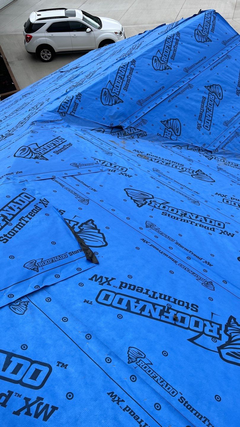 Residential Roofing Installation using IKO Weatherwood shingle by Top Notch Roofing Inc