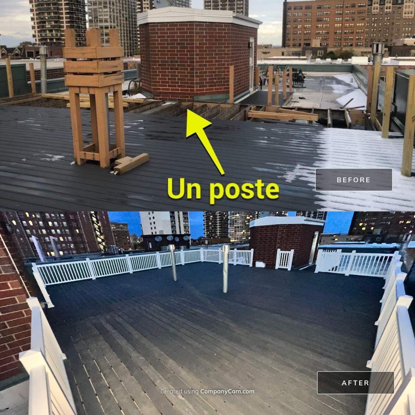 Deck Installation using Trex by INQUSE GENERAL CONTRACTOR