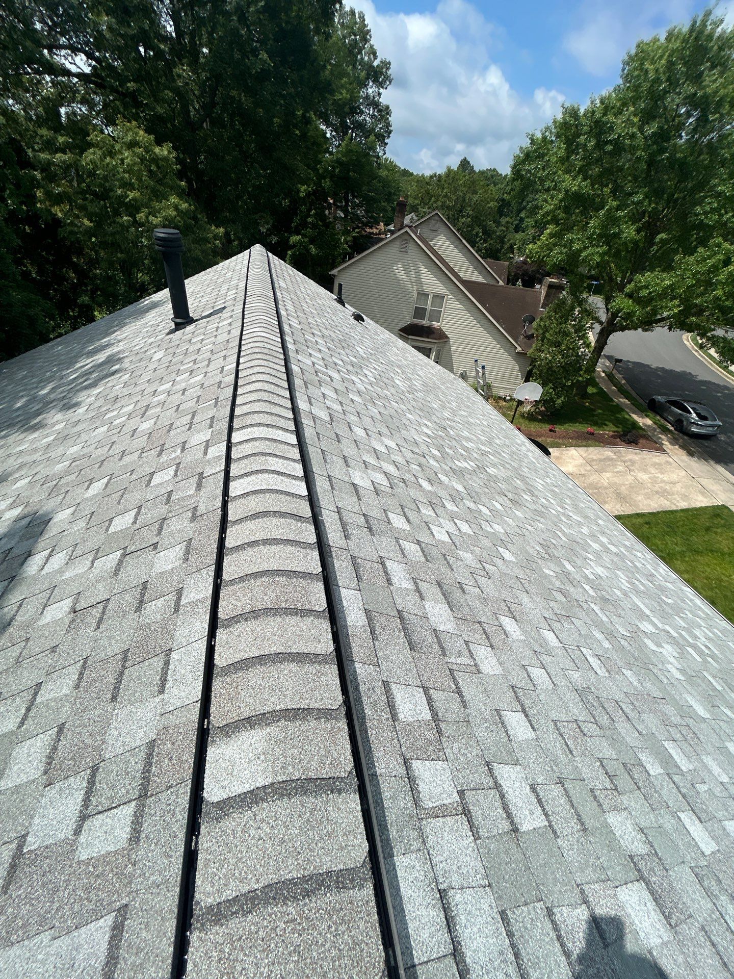 Burke: Residential Roof Replacement with CertainTeed Landmark PRO in Max Def Cobblestone Gray by RM Banning, Inc.