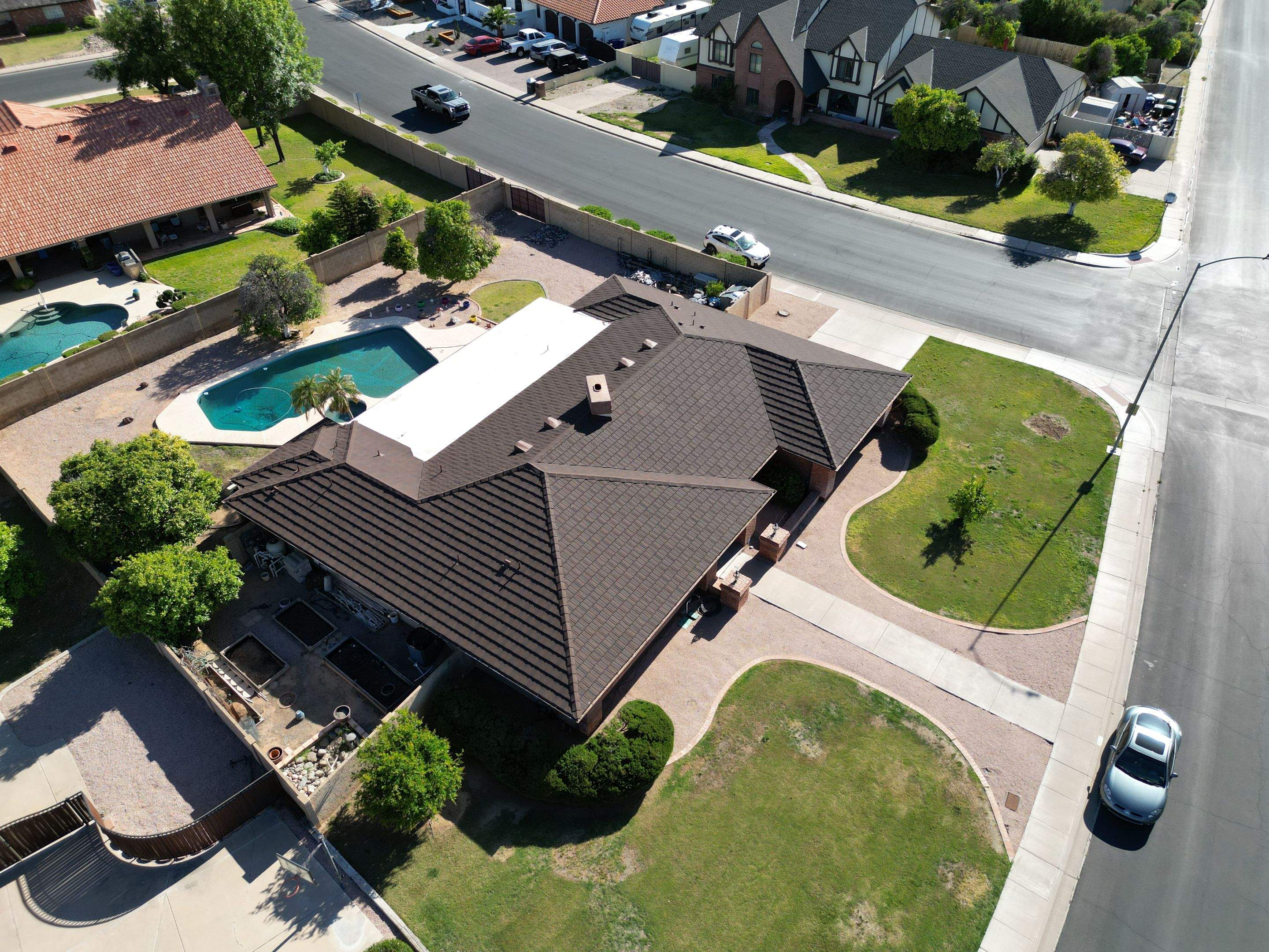 Barkwood Stone Coated Steel by Reimagine Roofing