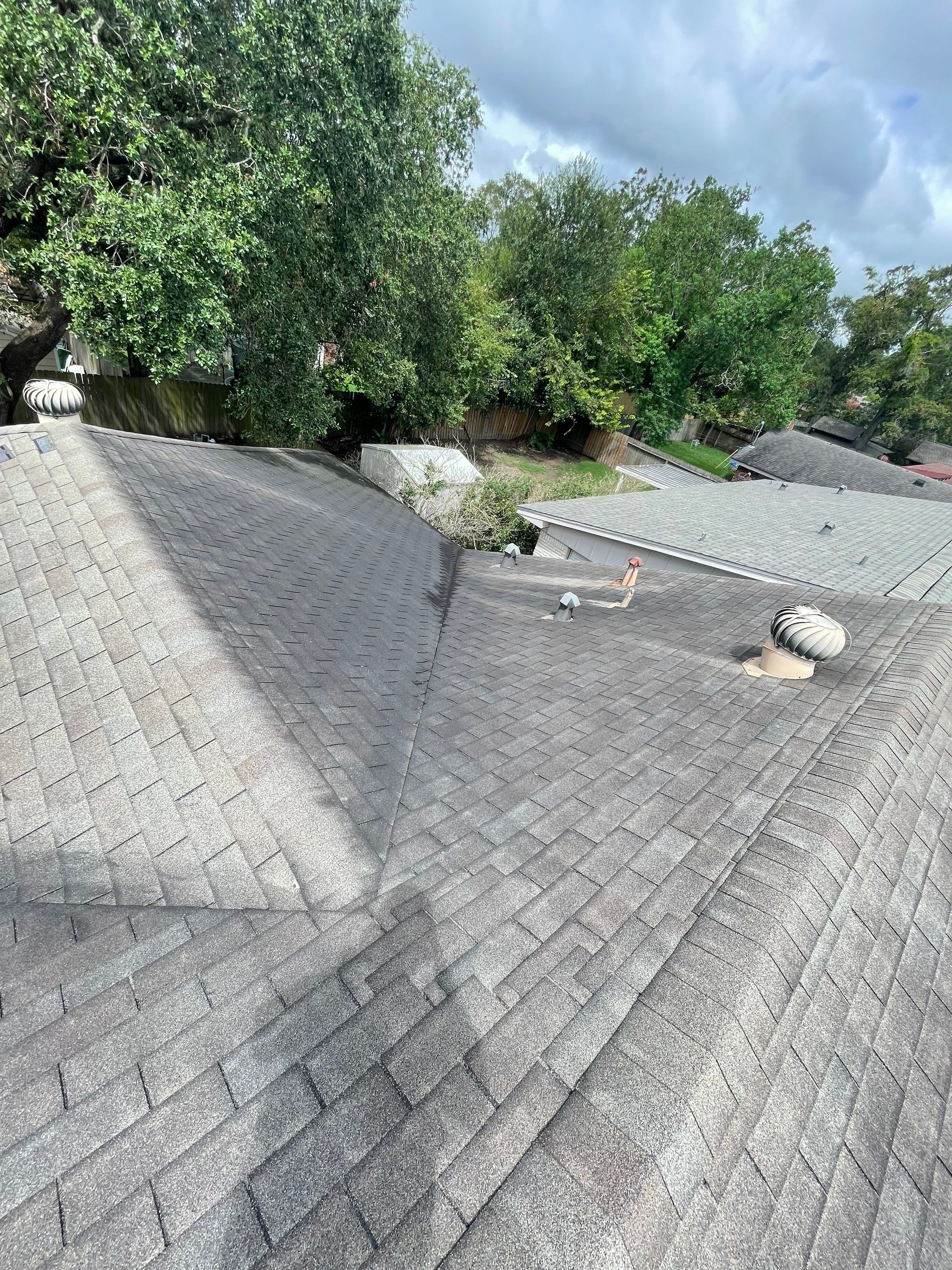 Residential Roofing Installation using Tamko Heritage® Series Rustic Black by CAP Roofing and Construction LLC