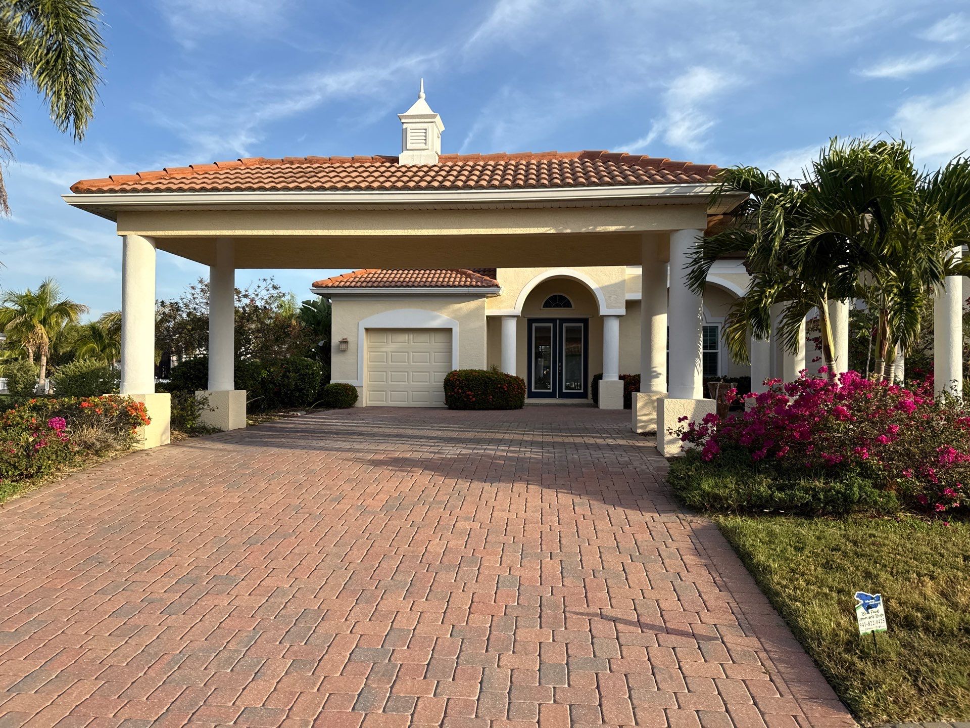 Roof Cleaning & Gutter Brightening | The Inlets Community | Manatee River | Bradenton, FL by Sunshine AquaWash