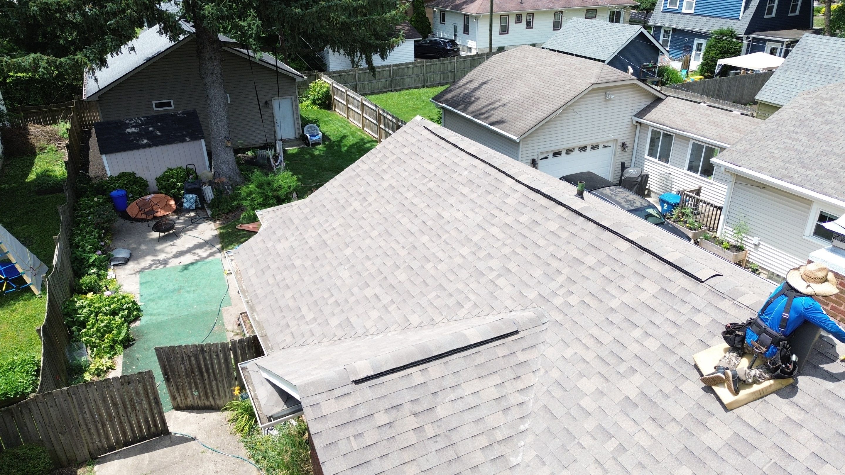 Project in Indianapolis by Moss Roofing