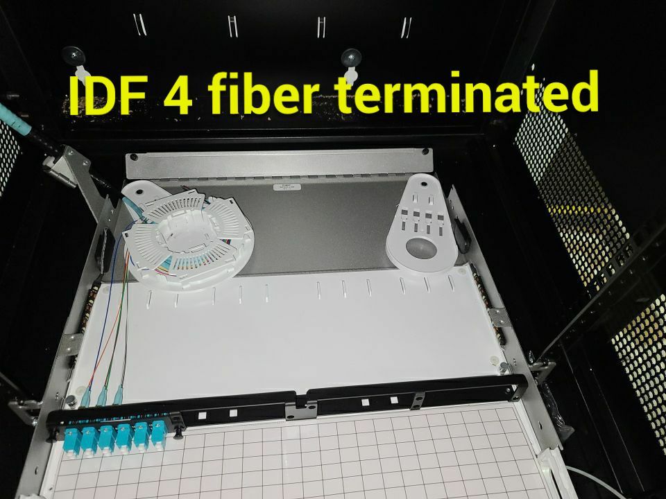 Structure Cable Installation using Cat 6 Cabling & Fiber  by Firmament Solutions