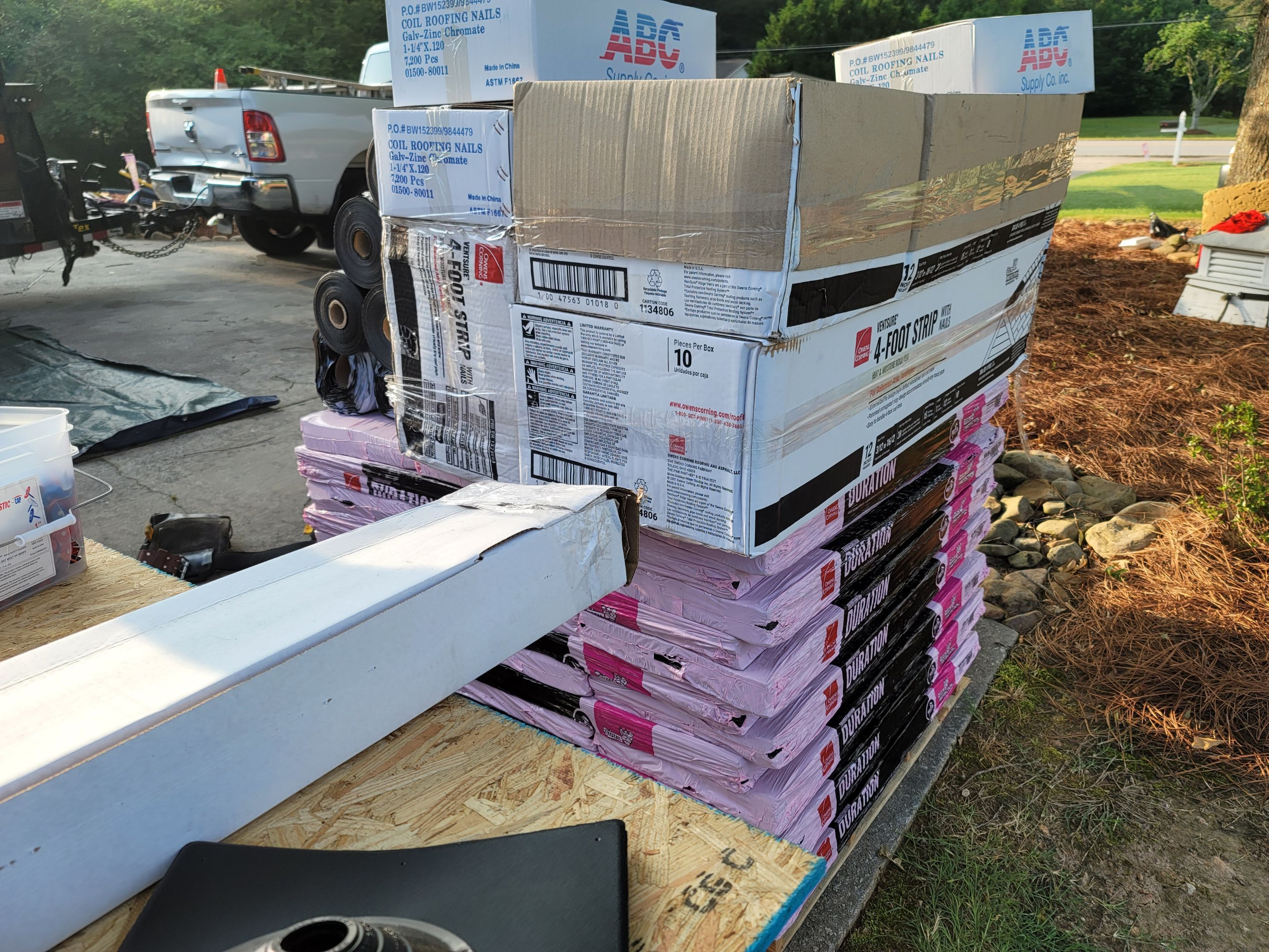 Residential Roofing Installation using Owens Corning by Inspector Roofing and Restoration