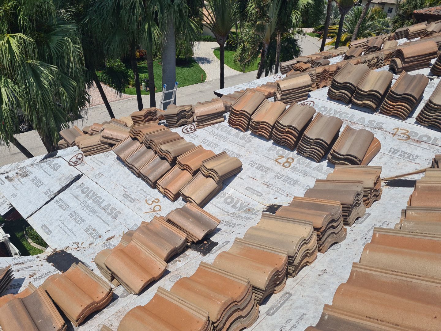 Residential Roofing Installation using Eagle Roofing Tile by BLUES BROTHERS ROOFING