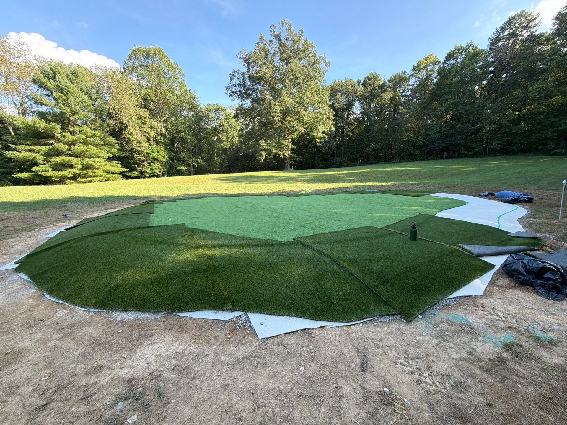 Airbnb Custom Green Install by Hocking Hills by Southwest Greens Midwest