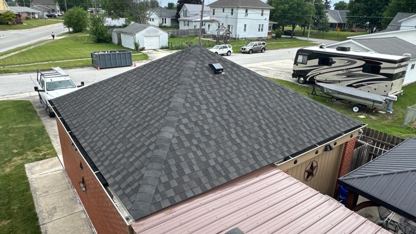 Residential Roofing Installation using GAF Timberline HDZ Appalachian Sky by Nitro Roofing and Construction