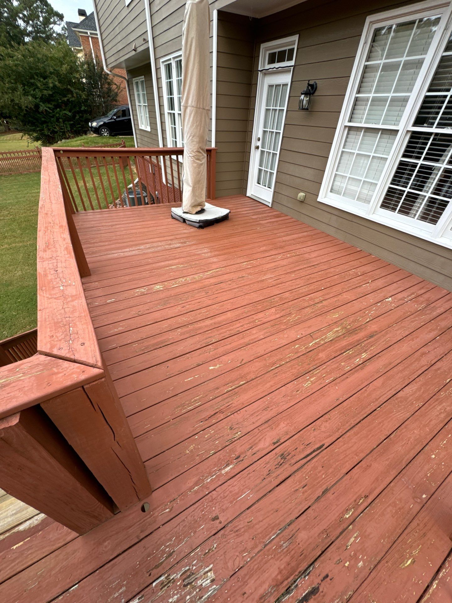 Exterior Painting and Gutter Replacement in Powder Springs by Swift Home Renovations