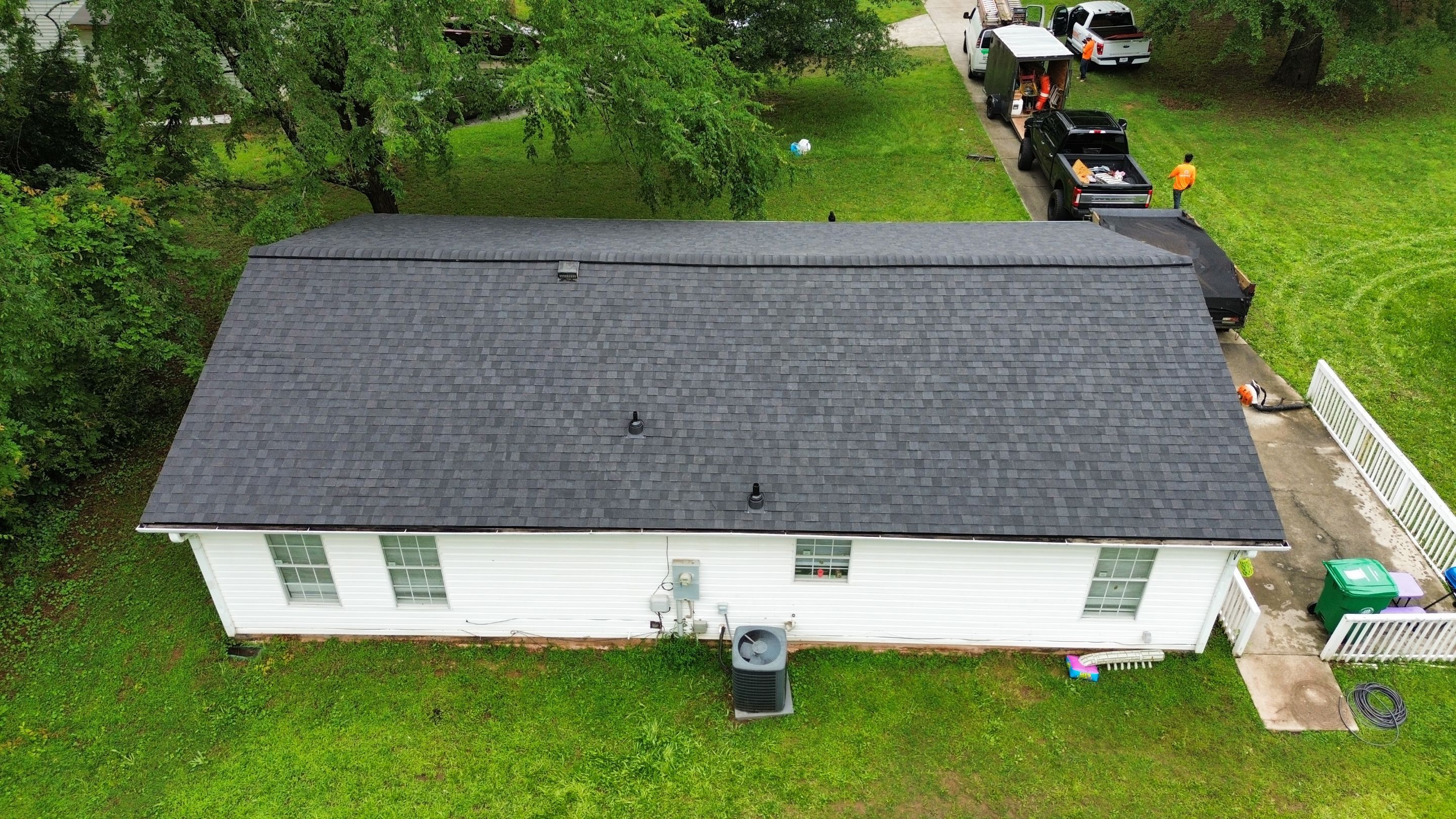Lithonia, GA Roof Replacement CertainTeed Landmark Charcoal Black by Reset Roofing