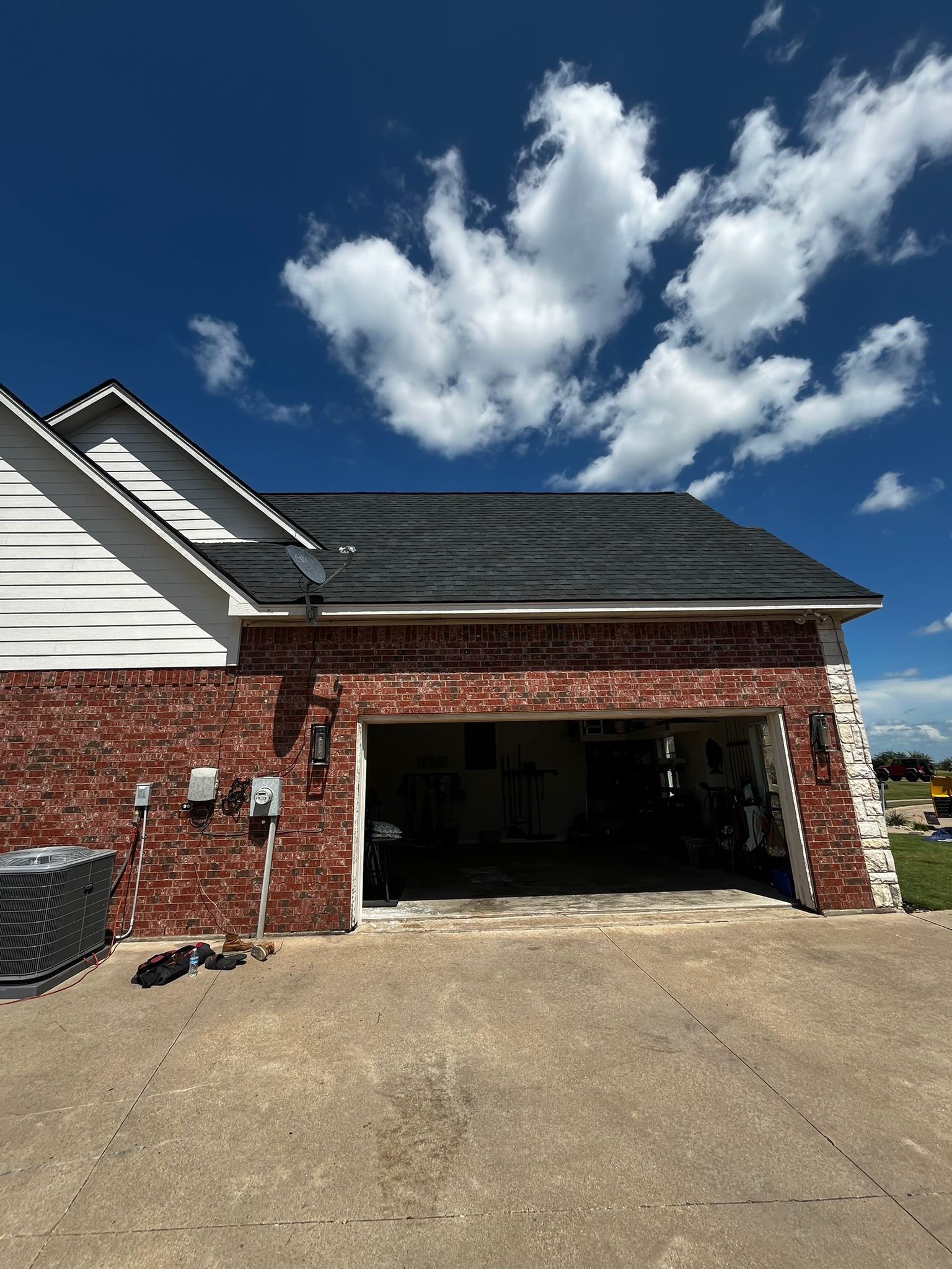 Project in Cleburne by Lonestar Roofing and Restoration LLC.