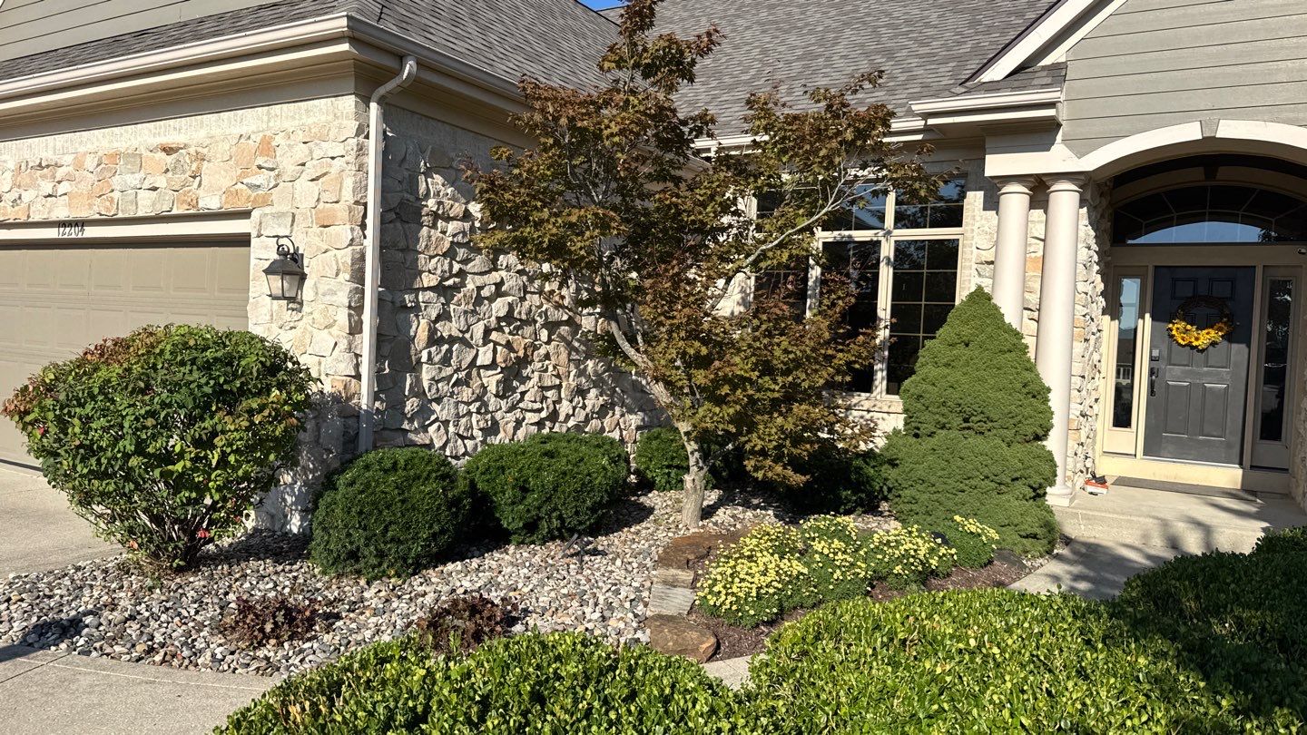 Project in Fort Wayne by Carrs lawn and landscape