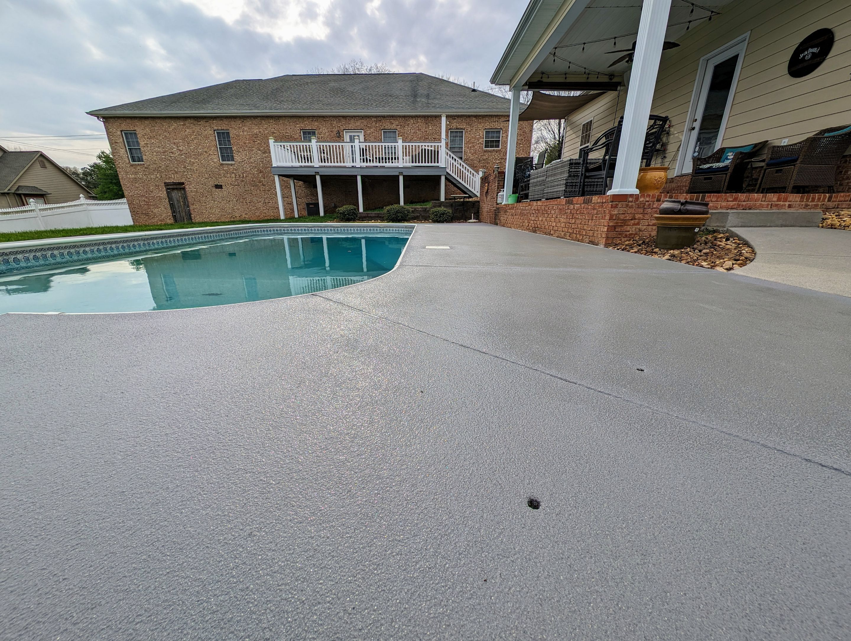 Awesome Pool Deck Restoration by Elite Floor Solutions