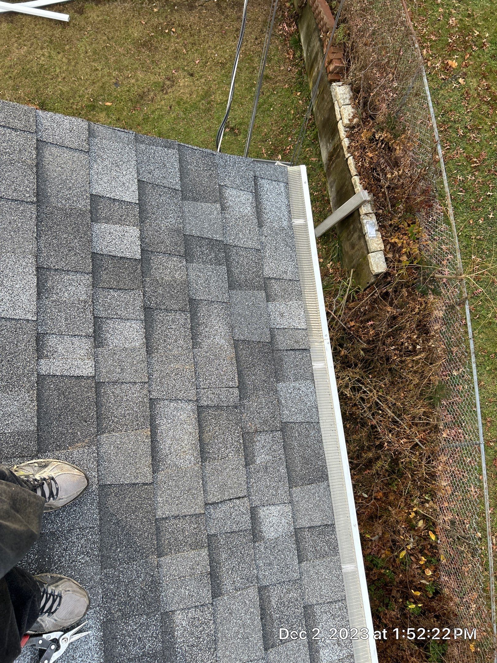 Residential Roofing Installation using Owens Corning TruDefinition Slatestone Gray by A Plus Exterior