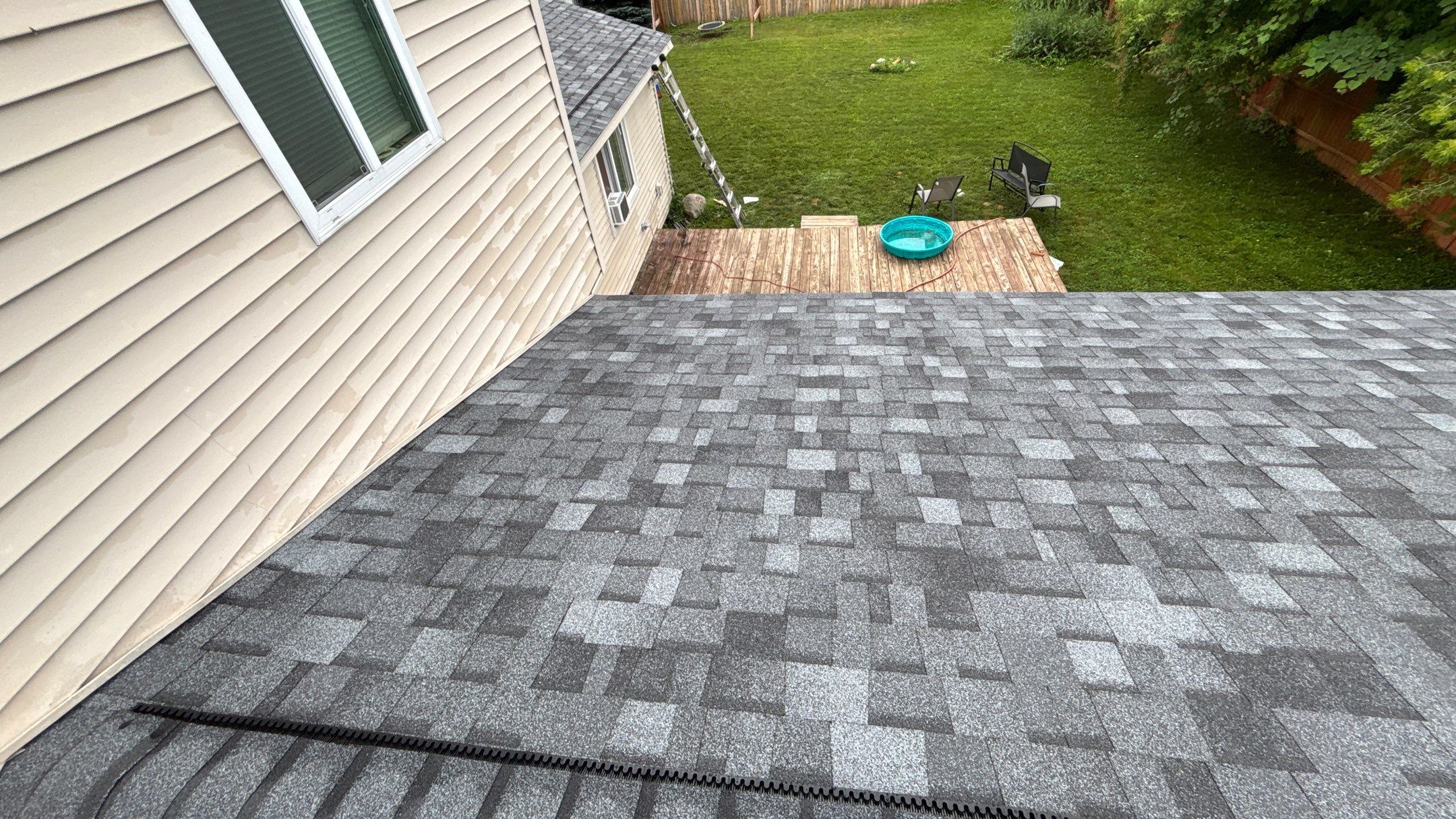 Roof Replacement using Owens Corning Slatestone Gray by 180 Contractors