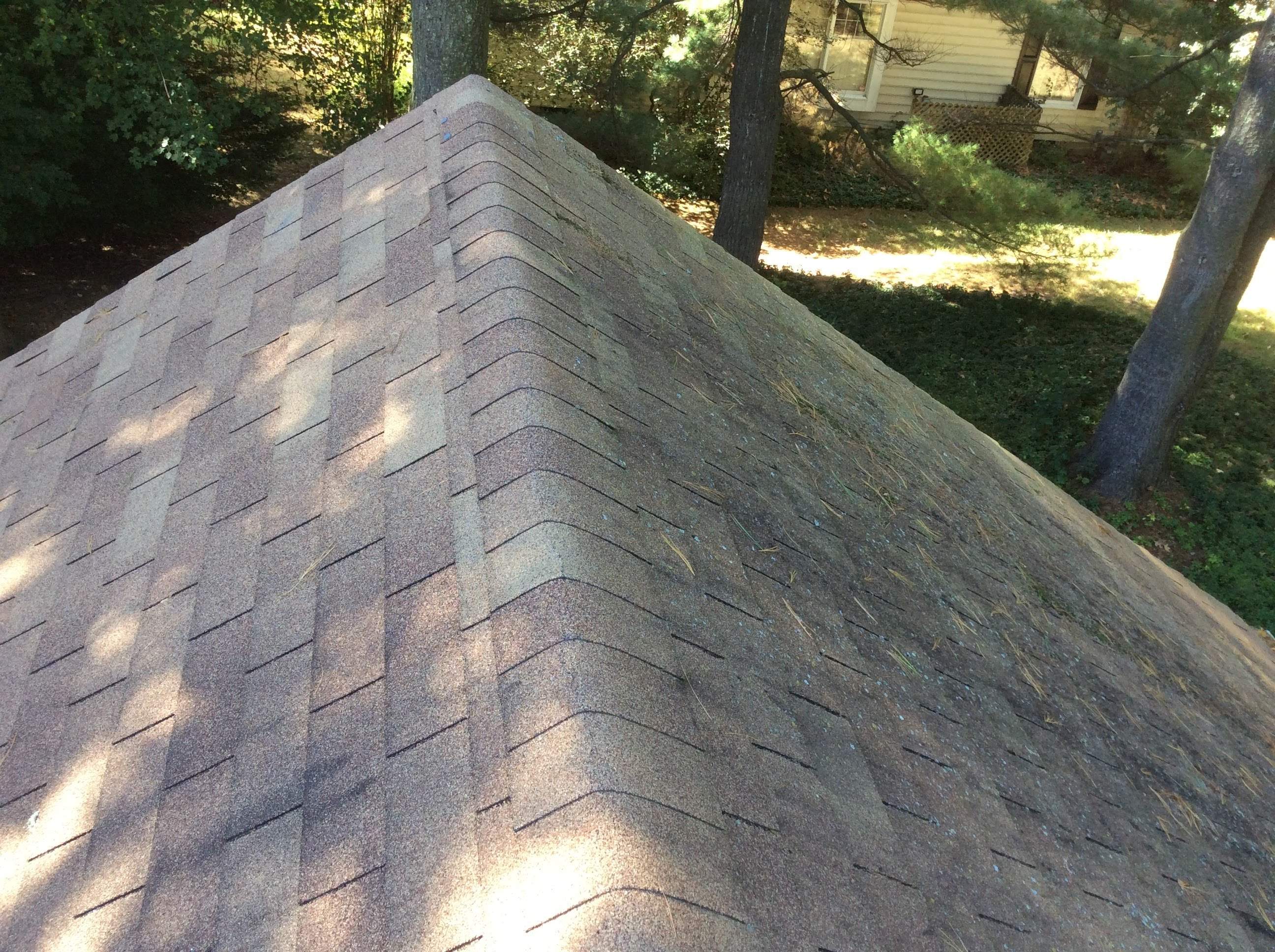 Residential Roofing Installation using Pewterwood Shingles  by Alpha Design Services