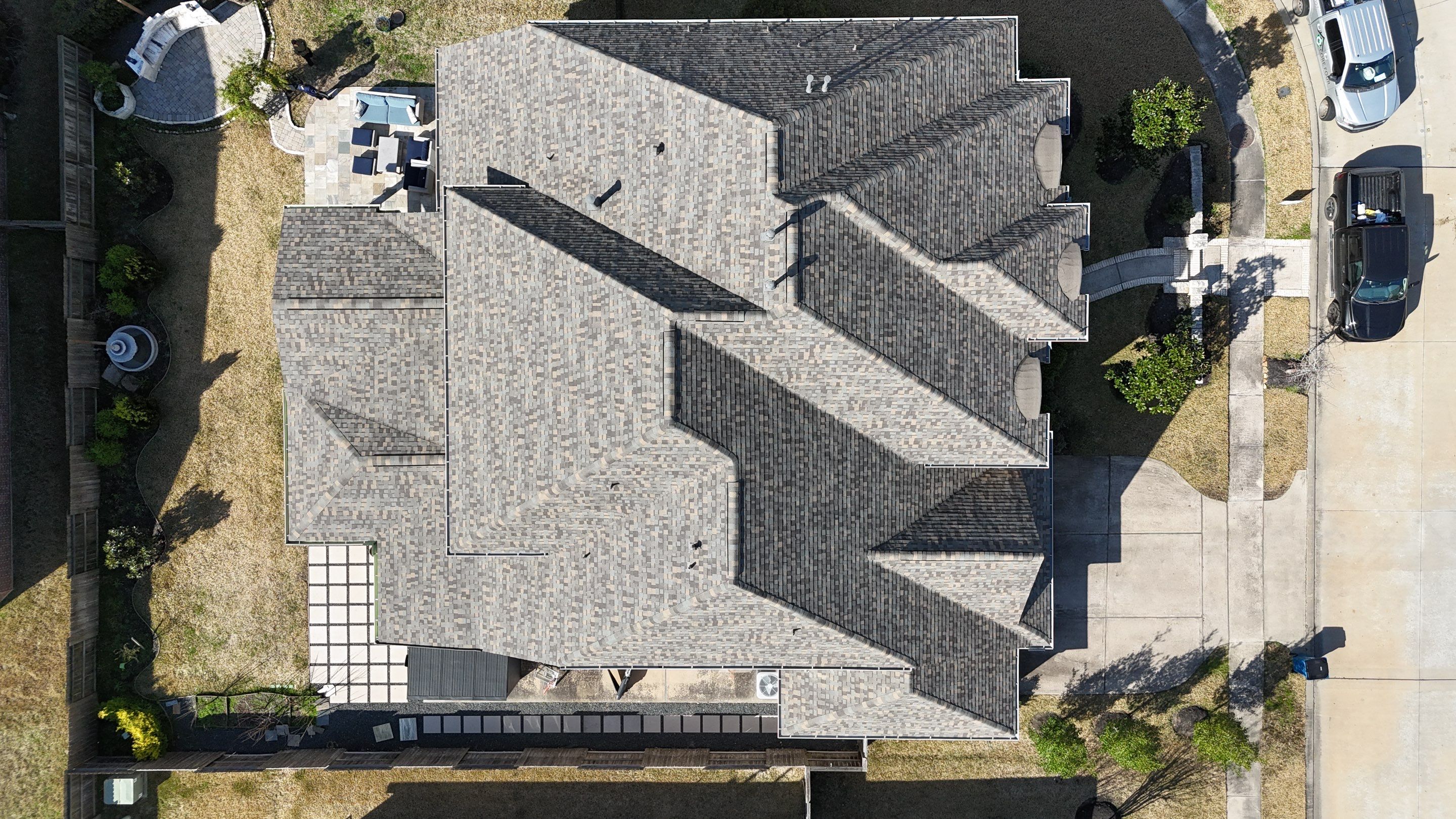 Roof Replacement in Cypress after Customer sustained Hail Damage! by Core Four Roofing