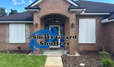 Impact Bahama Shutters in Signal White