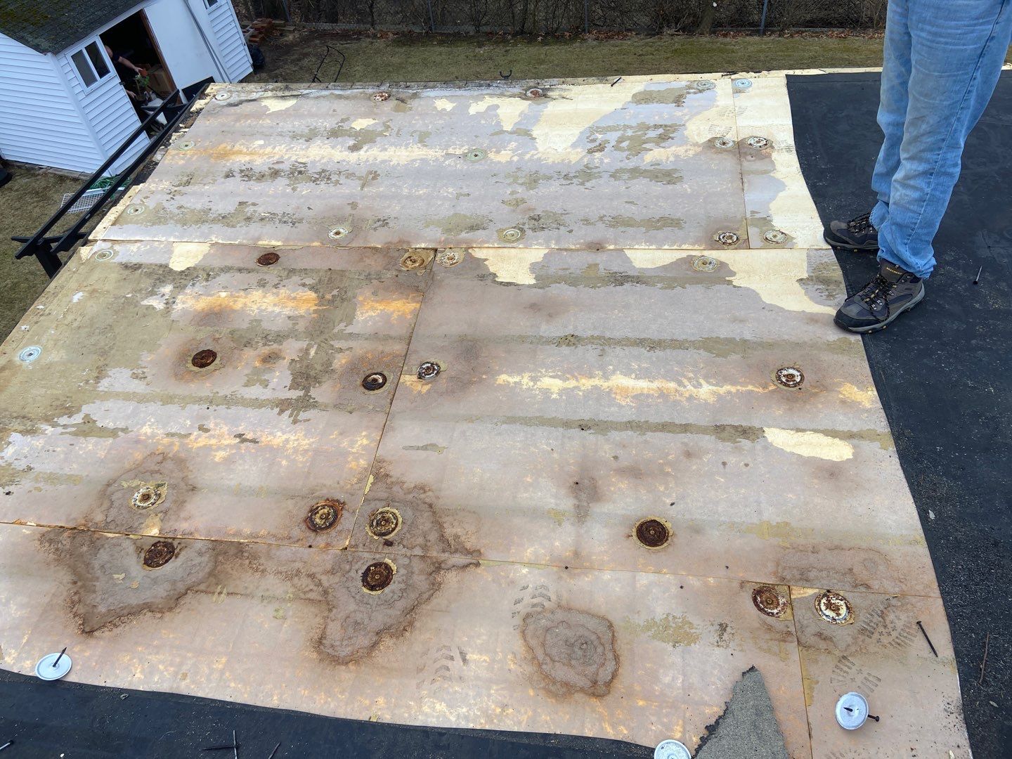 Residential Roofing Repair using EPDM/Rubber by Sensible Home Solutions