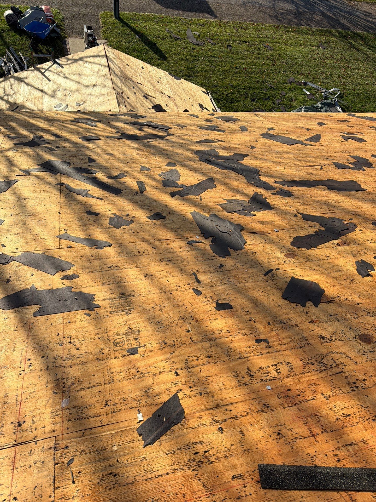 Residential Roofing Installation using GAF Timberline HDZ Pewter Gray by Rainstoppers Roofing