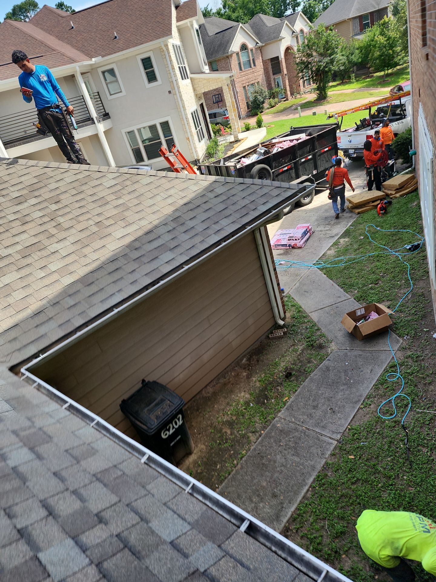 Residential Roofing Repair using Owen's Corning Duration (Lifetime) Shingles by Roof Repair Company