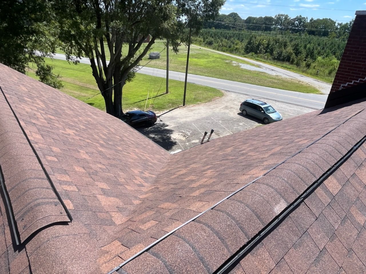 Church roof by BROCK BUILDERS