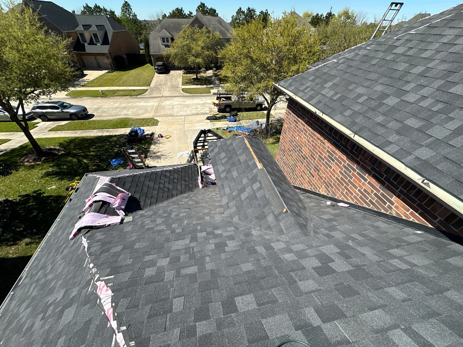 Project in Fulshear by Motion Roofing