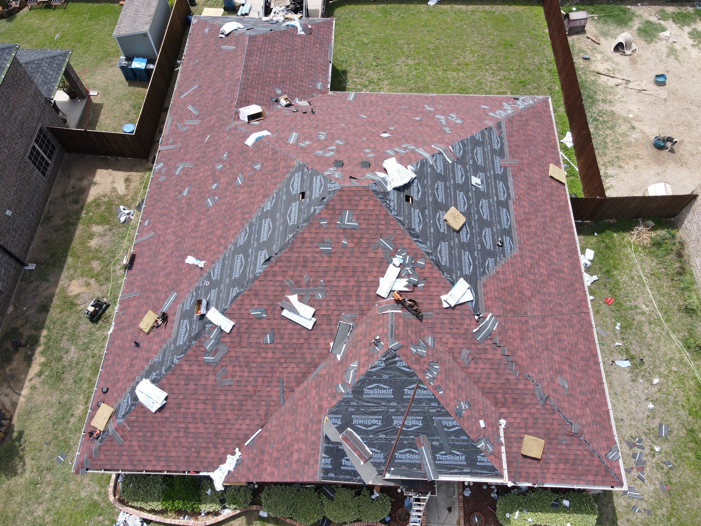Residential Roofing Installation and Shingle Replacement in DeSoto, Texas by Berry Good Roofing
